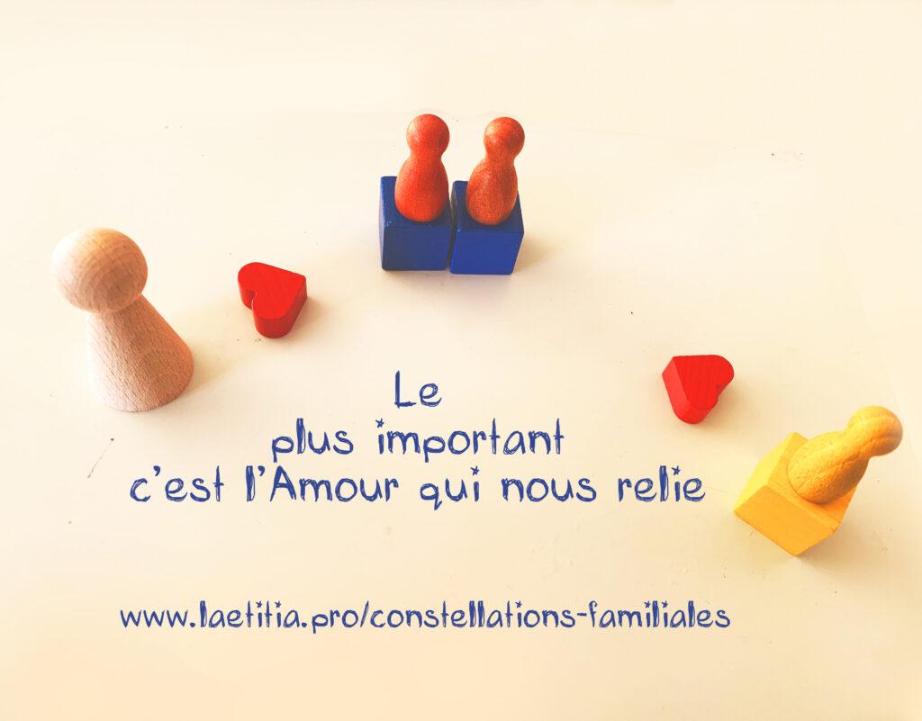 Constellations familiales les mouvements de l'âme. Le plus important est l'amour qui nous relie