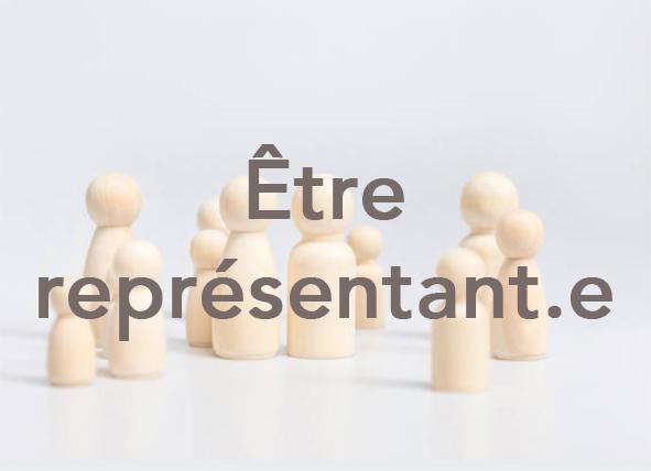 Être représentant.e