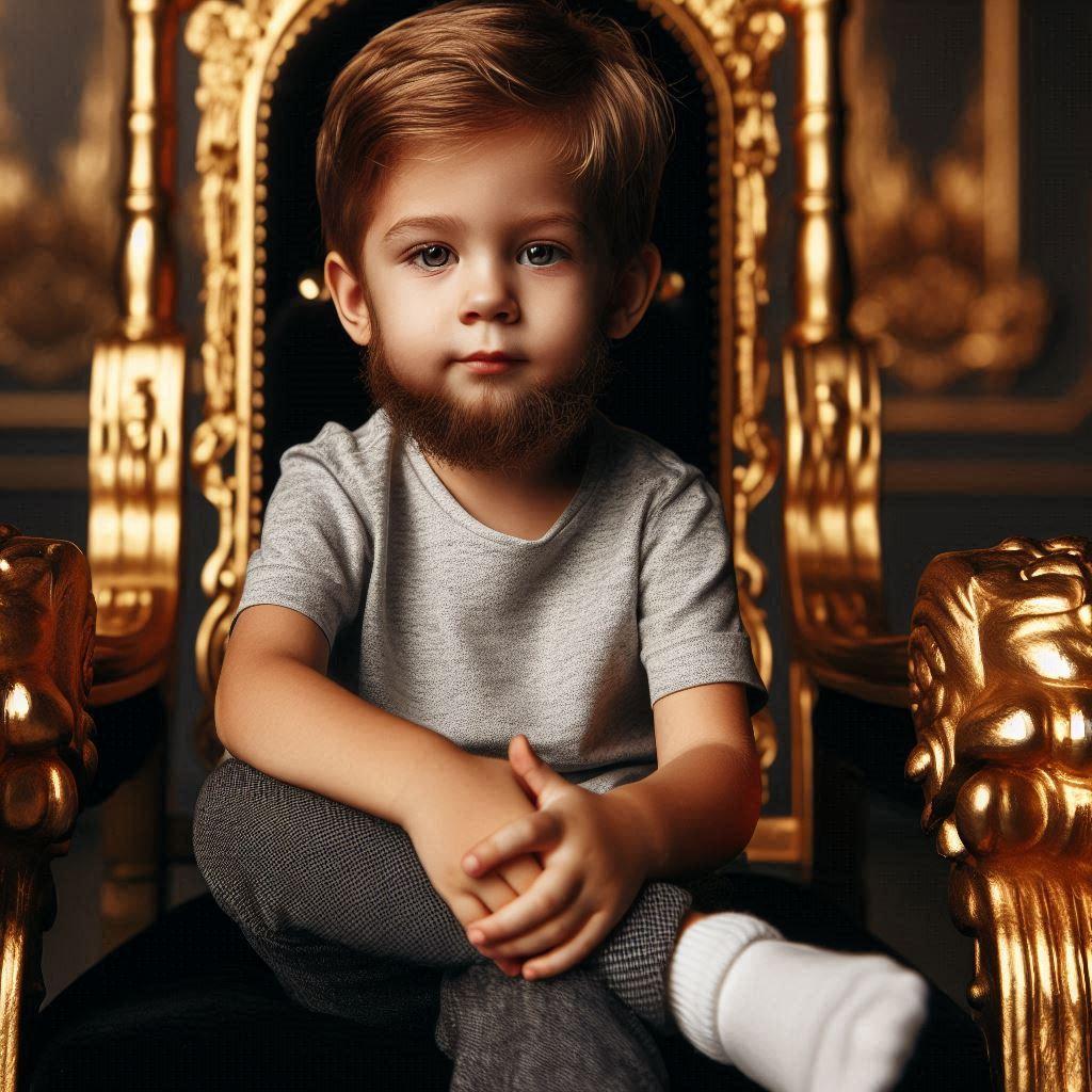 Le Petit Garçon à Barbe est généralement insolent