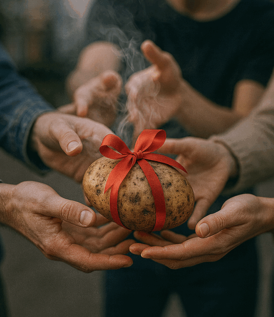 empêche la lumière d'entrer est nécessaire pour jouer à se refiler la patate chaude