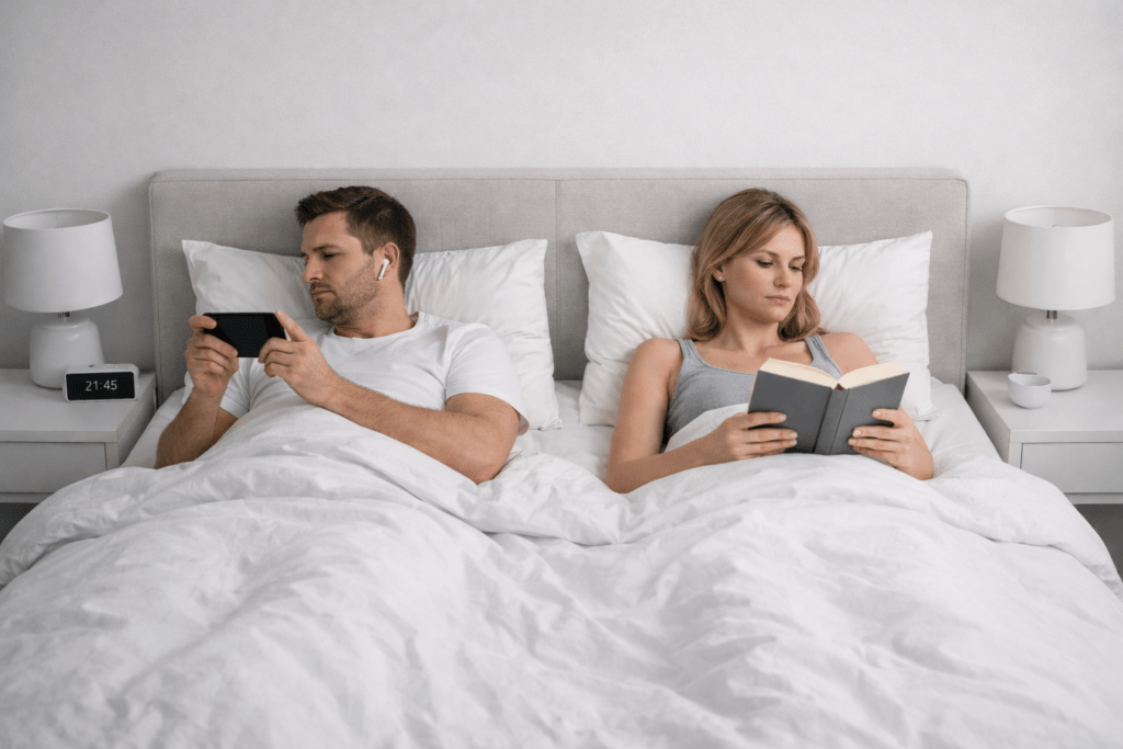 Mon couple a cessé de communiquer et de partager